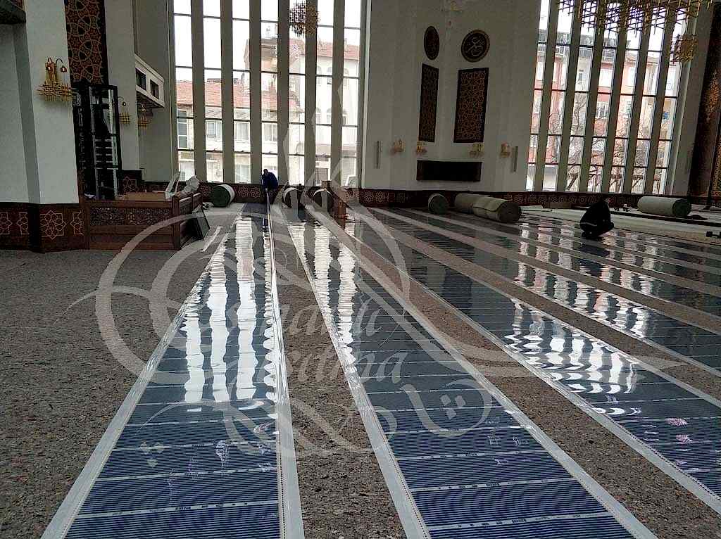 arbon fiber ısıtıcılar cami ısıtma olarak ideal ısıtma sistemidir