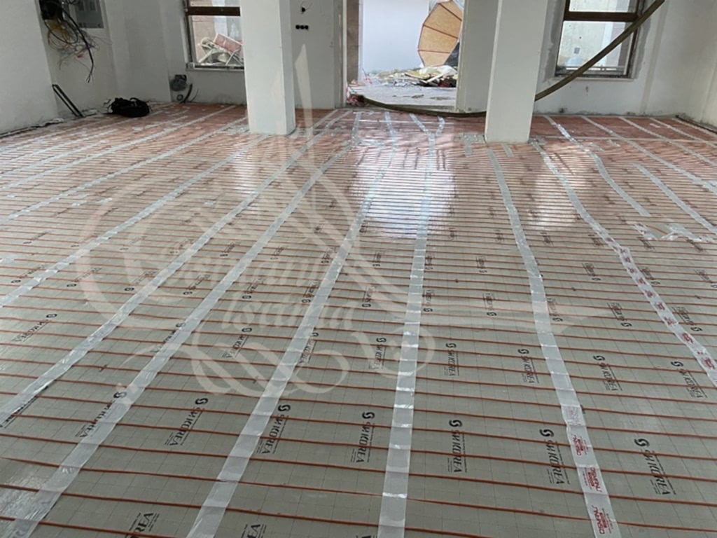 TOKİ cami projeleri ve şap altı kablo ısıtma
